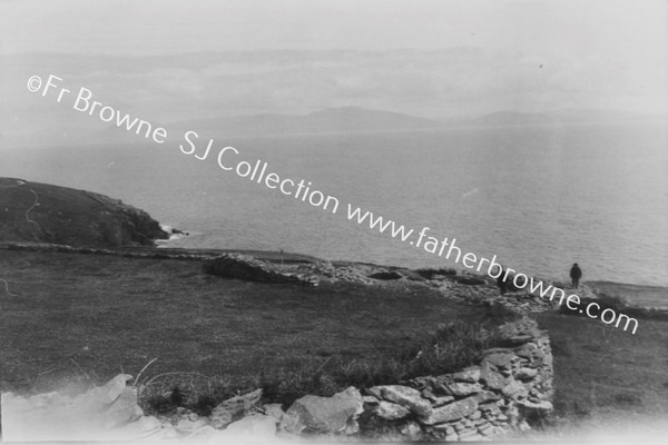 NEAR SLEA HEAD :GLENFAHAN (OLDEST VILLAGE IN EUROPE) BEE HIVE CELLS FROM HILLSIDE